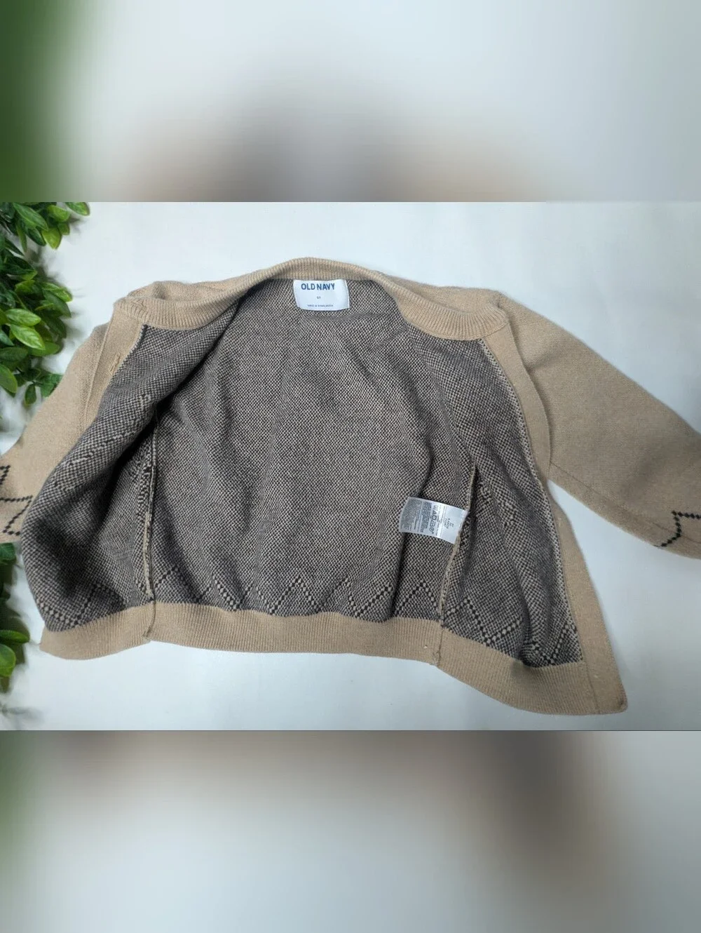 Old Navy Knit Horse Button Up Sweater 5t